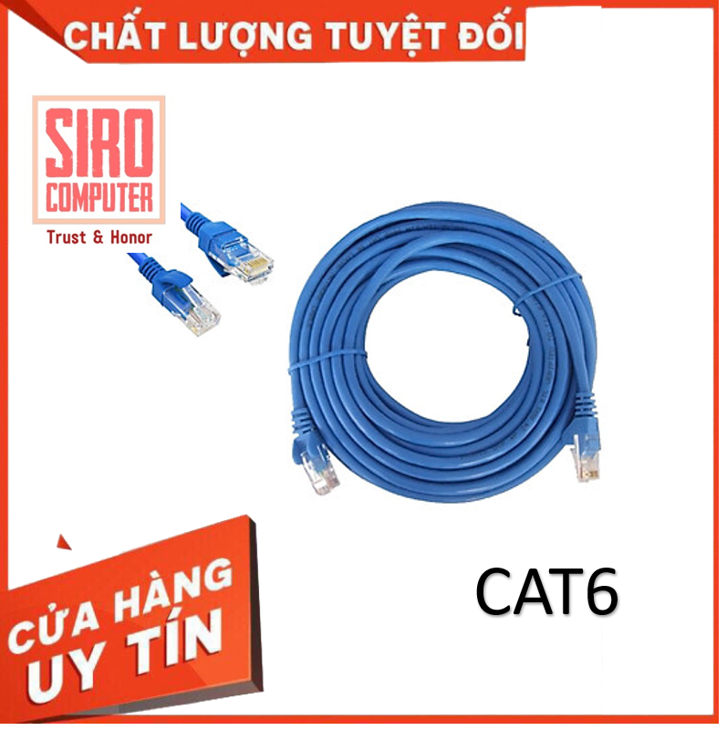 Dây cáp mạng dài 10m - 50m - Cat6 Arigato 0986 (chưa bấm đầu)