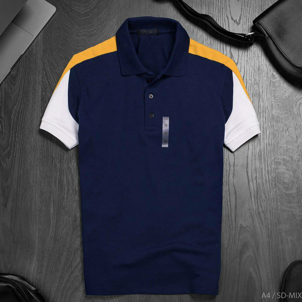 ÁO THUN NAM CÓ CỔ HHF2191 [PONIVA BRANCH SHOP]