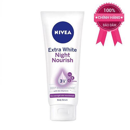 Tinh chất dưỡng thể trắng da Nivea Ban Đêm