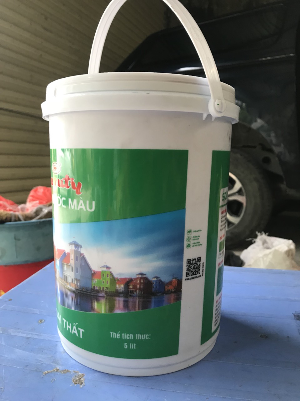 Sơn nước màu ATM (đỏ gụ)5L