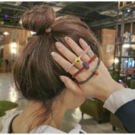 SET 05 DÂY CỘT TÓC HOA QUẢ