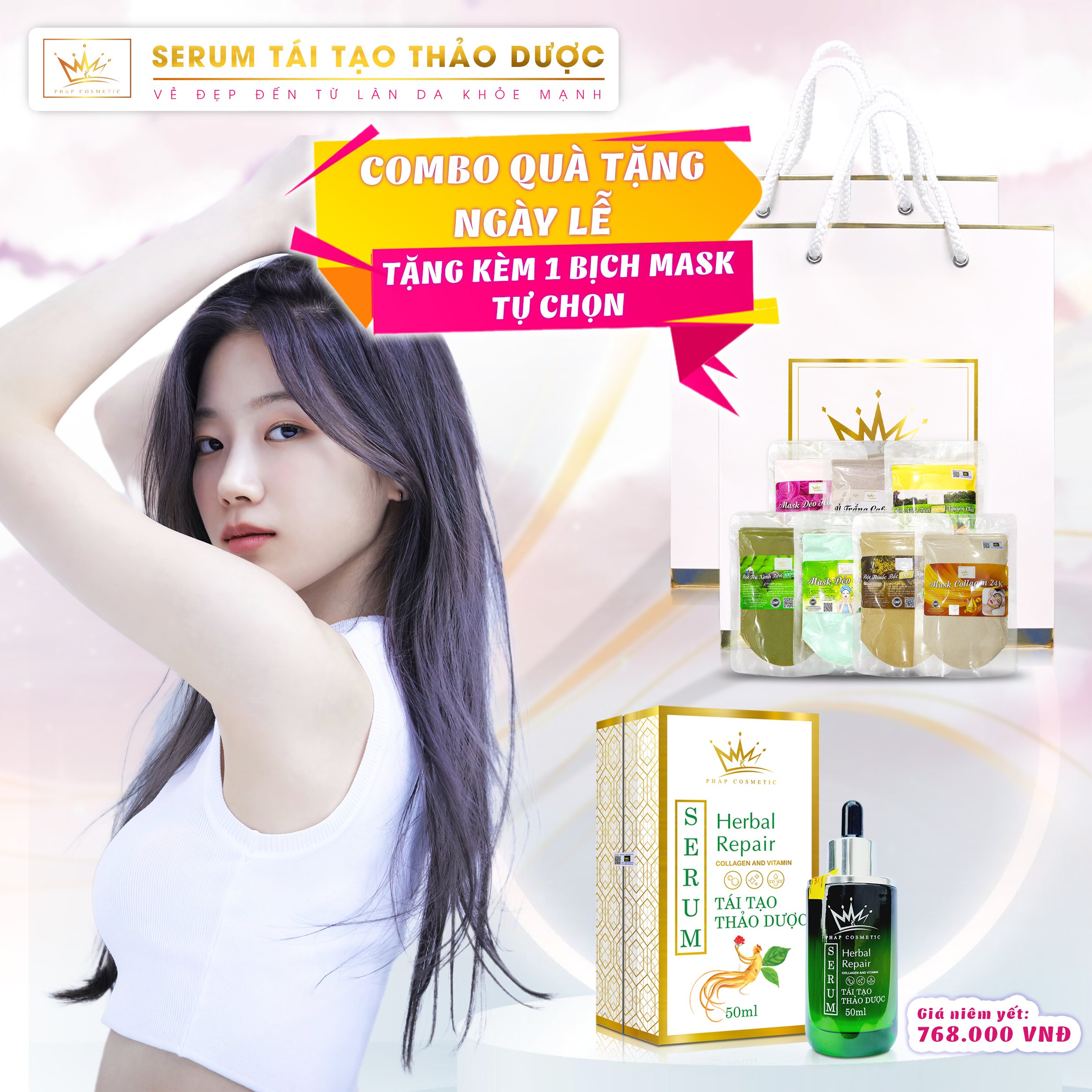 Serum pháp tái tạo thảo dược