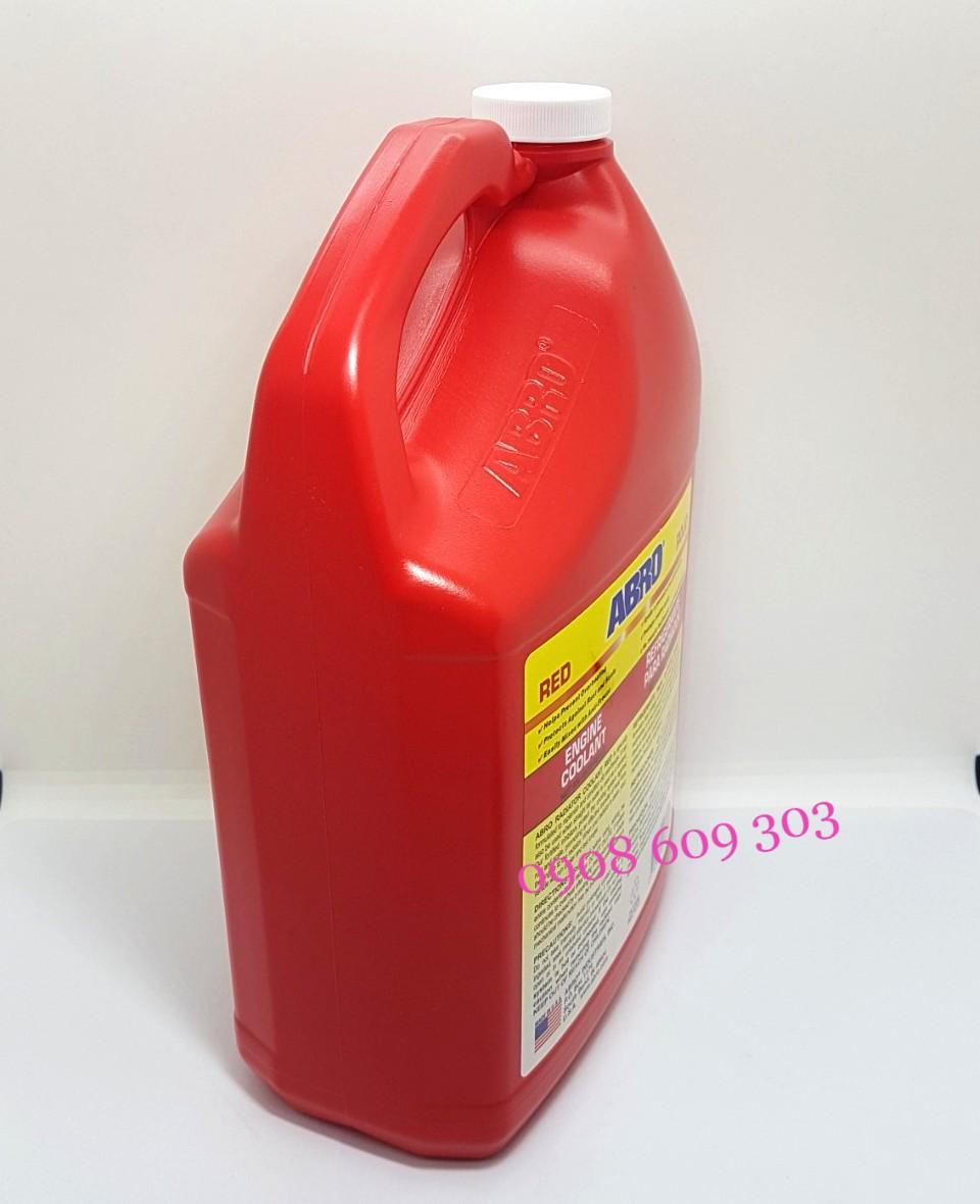 Nước Làm Mát Động Cơ Ô Tô ABRO ENGINE COOLANT Đỏ 3.78 lít