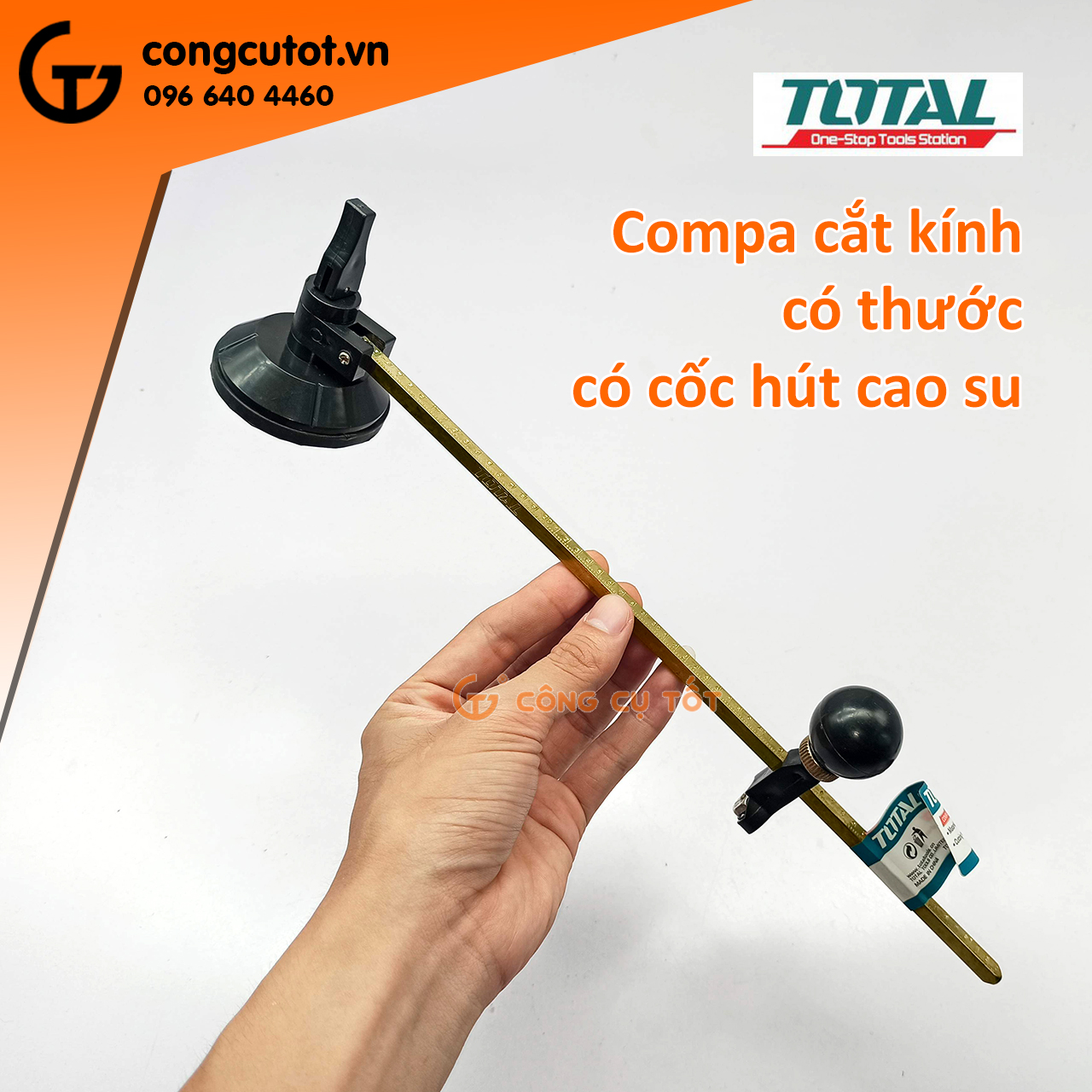 Dao cắt kính hình compa Total TGCT16001 600mm