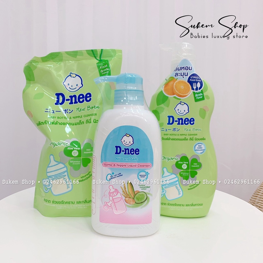 Nước rửa bình sữa Dnee (Chính hãng có tem Công ty Đại Thịnh)