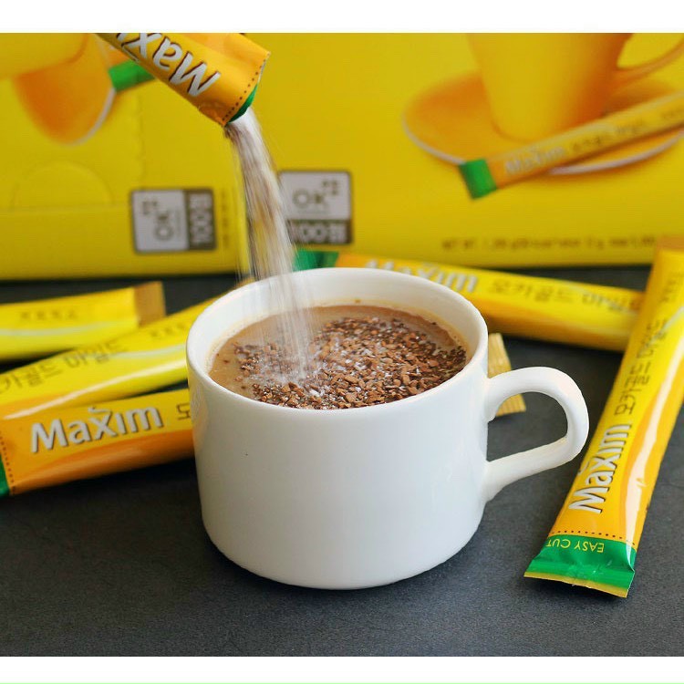 [Maxim] Cà phê Maxim Hàn Quốc Hộp 100 gói