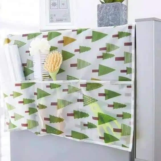 Tấm Phủ Bảo Vệ Tủ Lạnh Có Túi 2 Bên