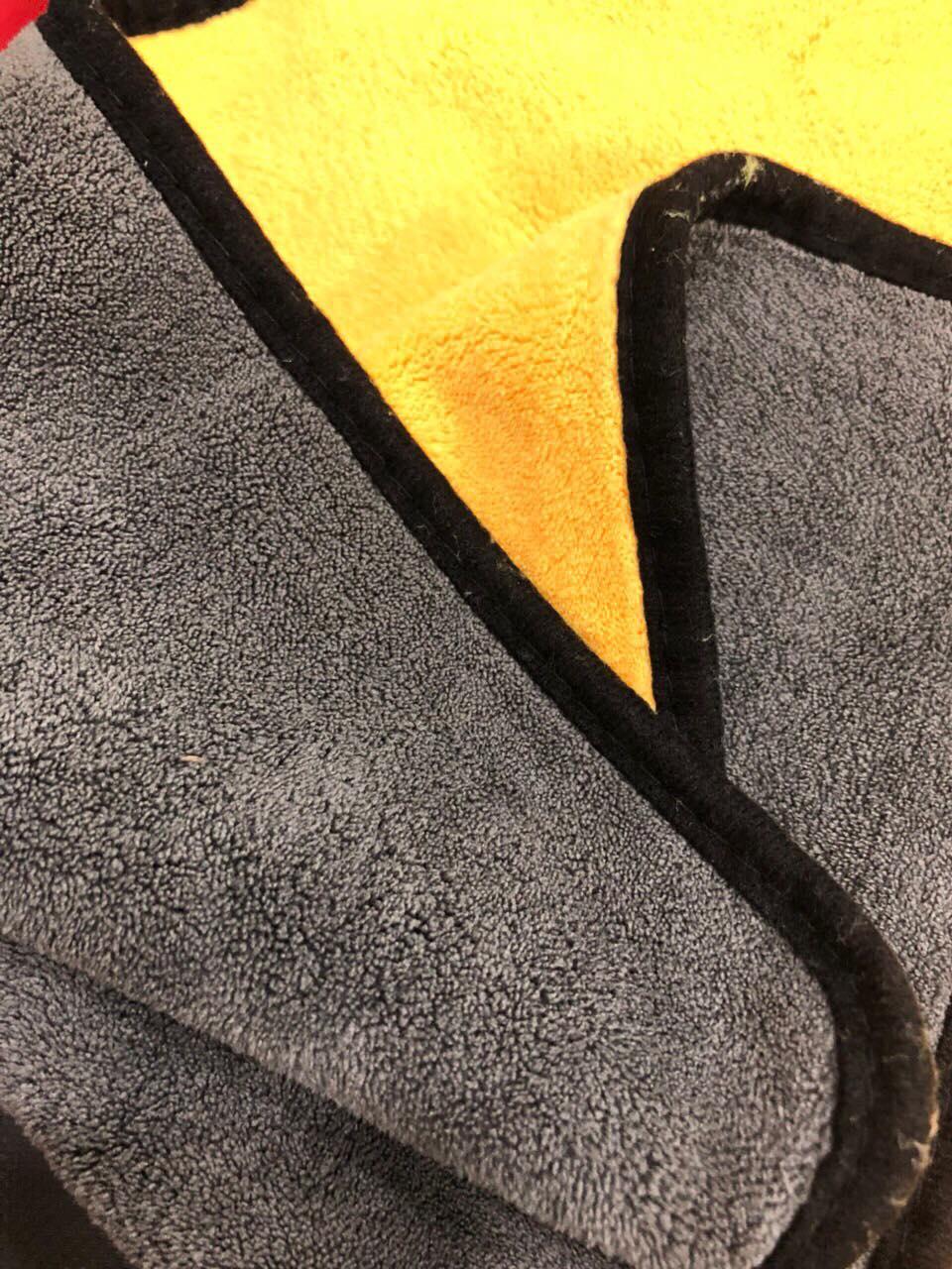 Khăn microfiber siêu dày, khăn lau xe chuyên dụng
