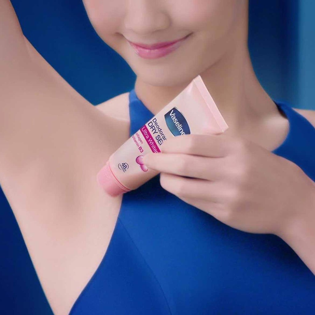 Vaseline Thâm Nách/Trắng Nách 50ml của Thái Lan [Dry Serum Lltra Bright]