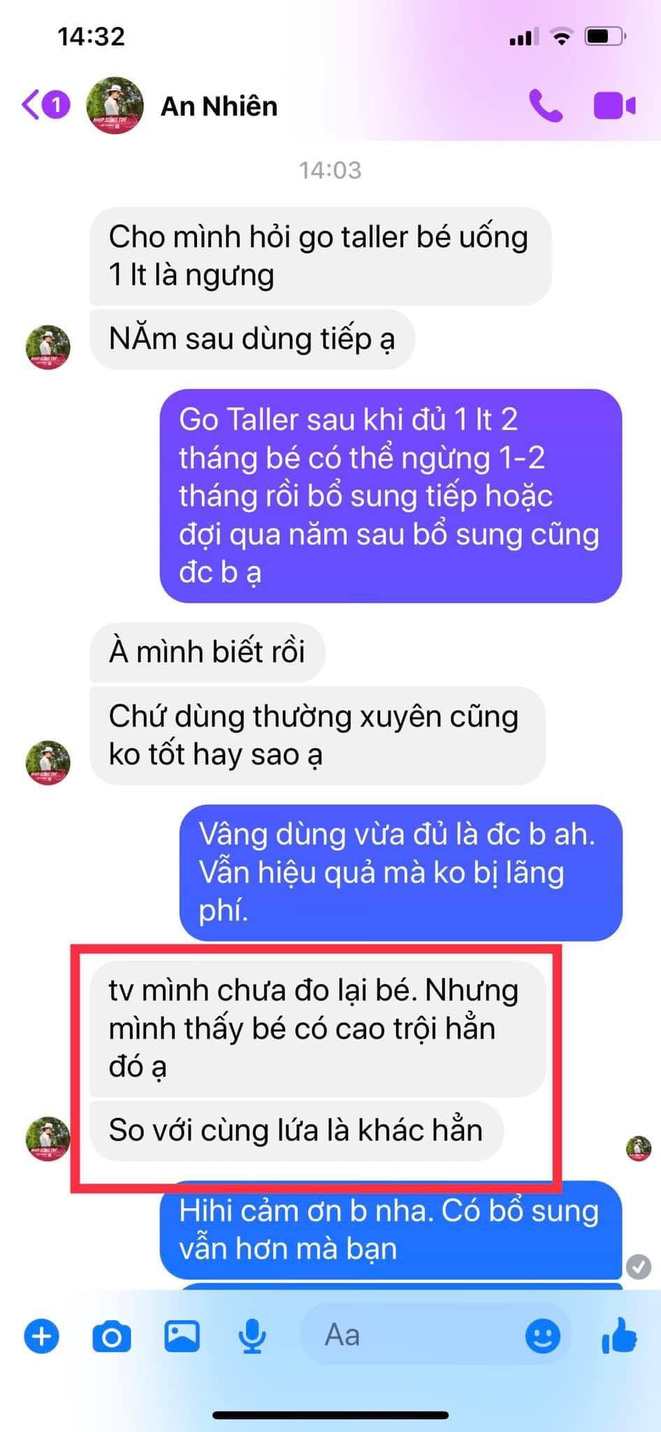 Canxi hữu cơ Go Taller cầu Bình An