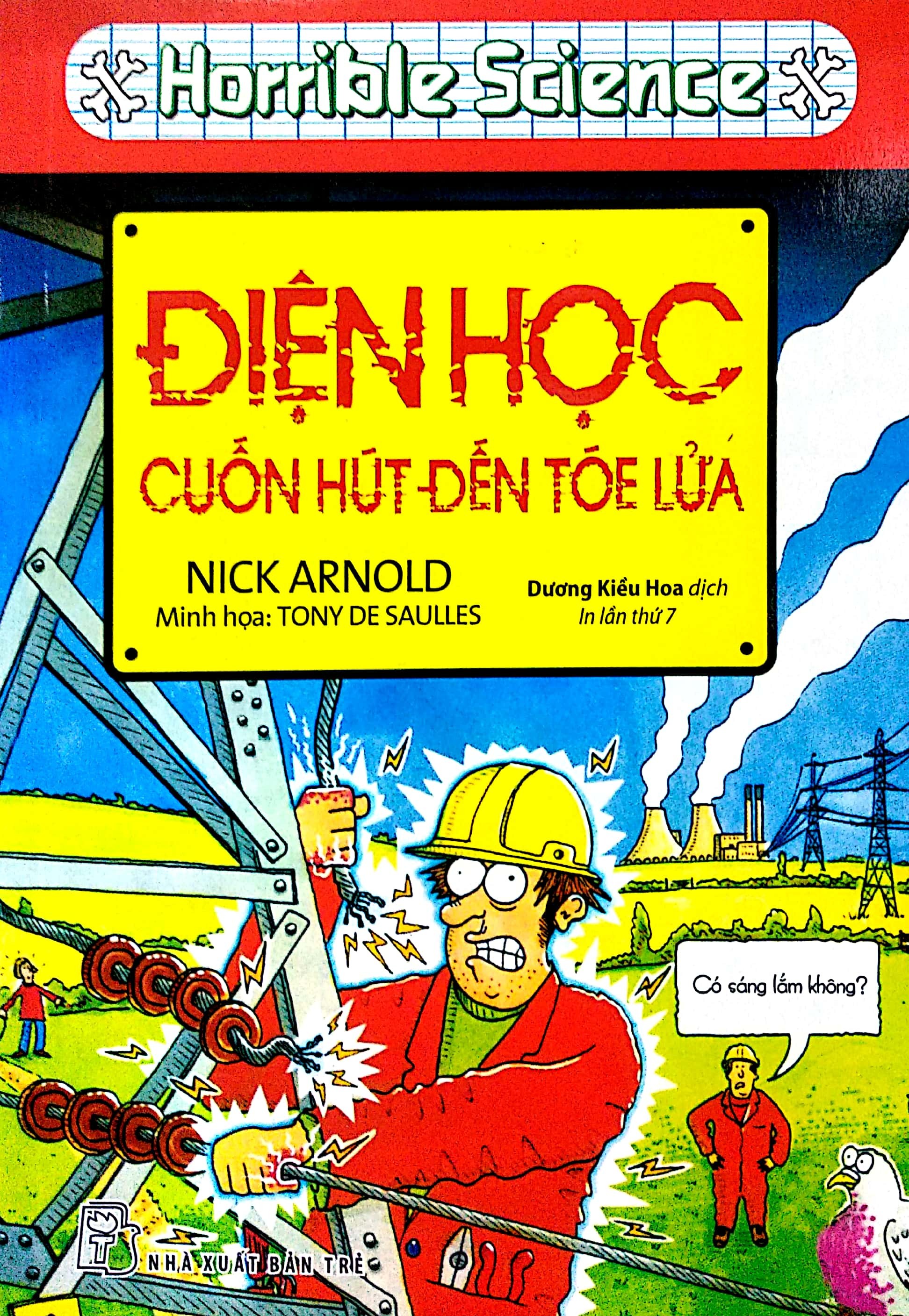 Sách - horrible science - điện học cuốn hút đến tóe lửa - nxb trẻ
