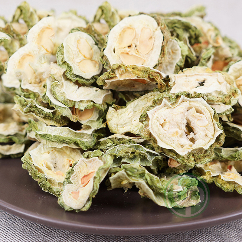 Khổ qua sấy khô sắt lát 1kg - Hàng sạch thơm chuyên dùng để sắc nước và pha trà - Thảo Dược Tấn Phát