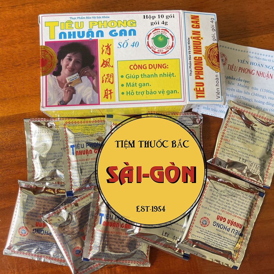 Tiêu phong nhuận gan số 40