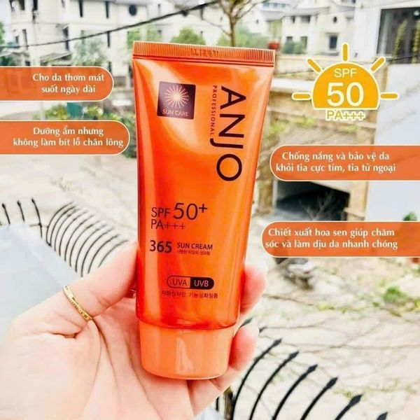 Kem chống nắng anjo spf50+/pa+++ 70g hàn quốc
