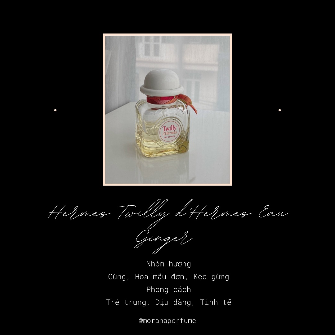 Nước hoa nữ Twilly d'Hermes Eau Ginger chính hãng 10ml