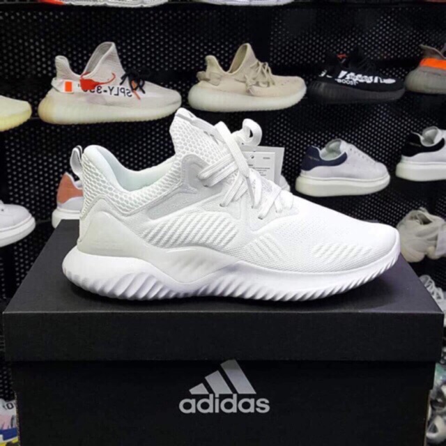 FULL BOX Giày Sneaker ALPHA Trắng - Giày Thể Thao ALPHA Trắng Nam Nữ