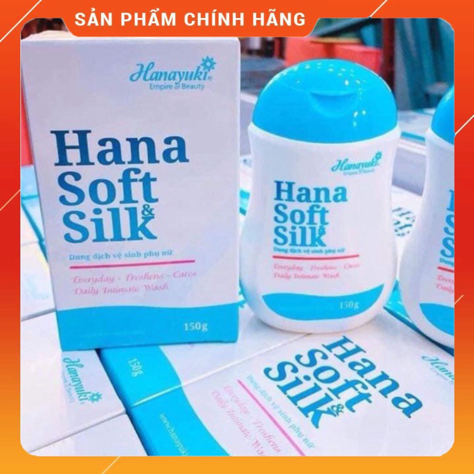 Dung Dịch Vệ Sinh Phụ Nữ Hanayuki_Hana Soft Silk