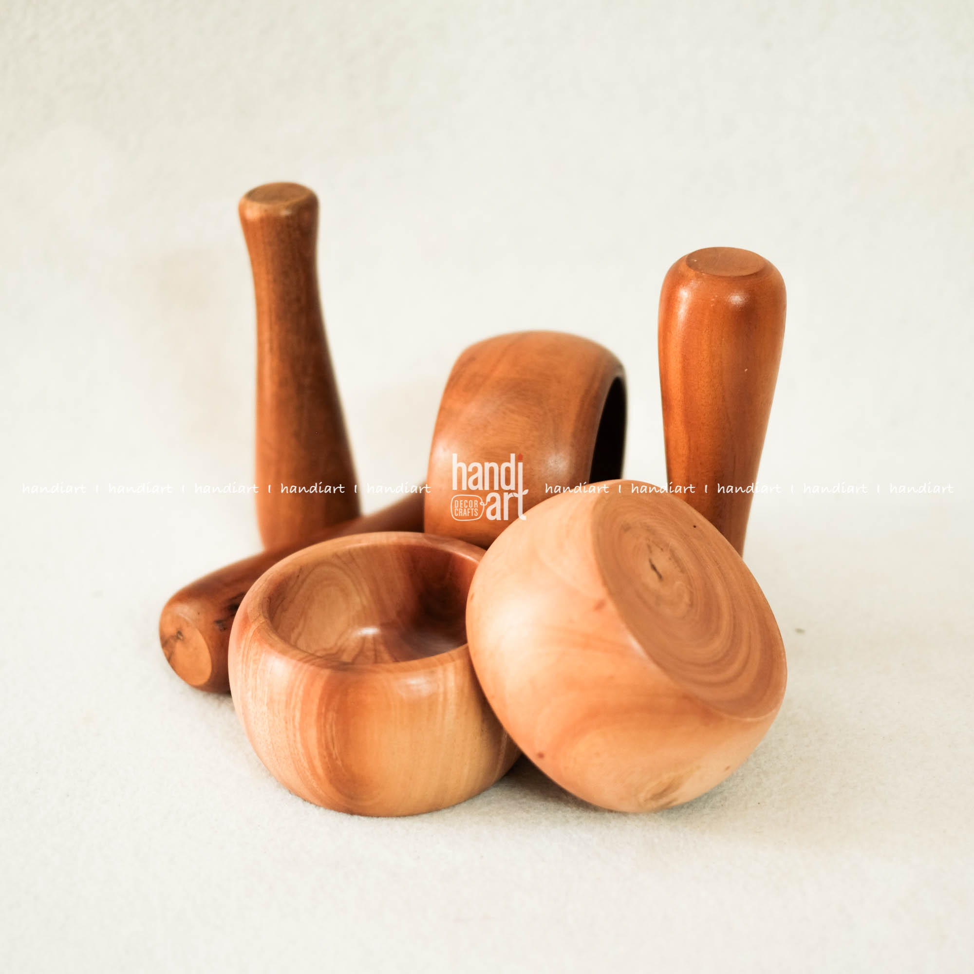 Bộ cối chày gỗ kiểu nhật