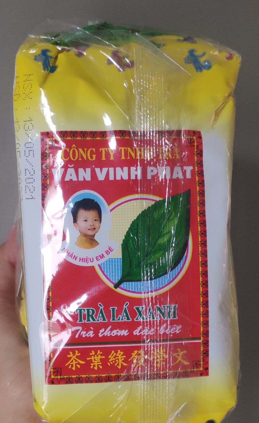 Trà Lá Xanh Em Bé Văn Vinh Phát