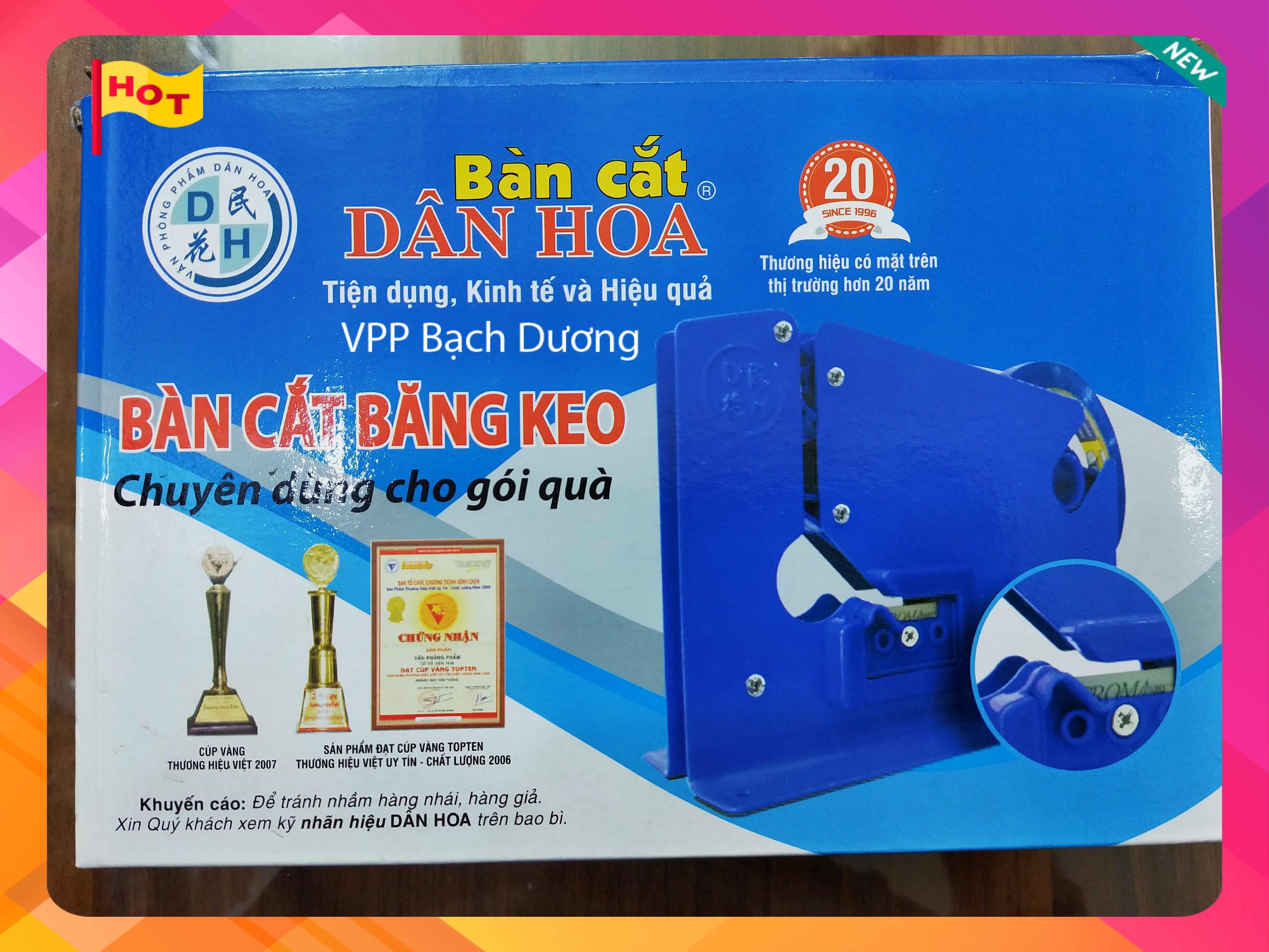 Cắt băng keo siêu thị Dân Hoa 600 - cái