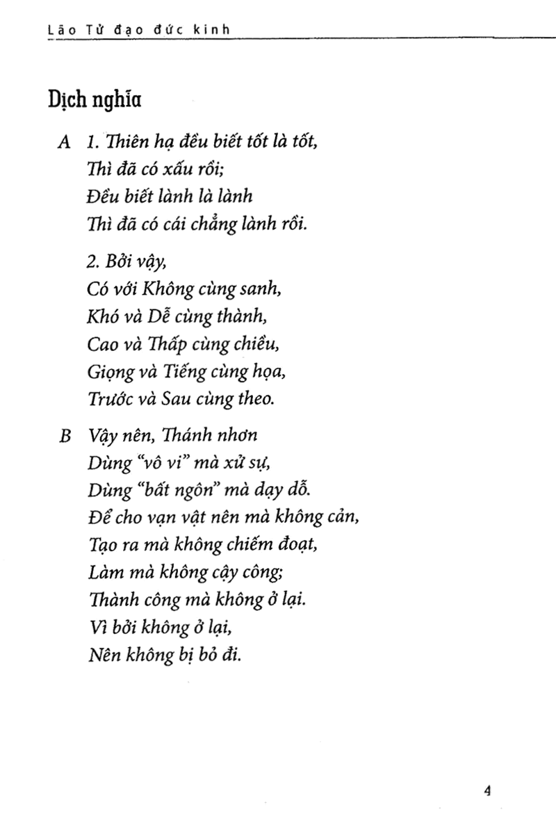 Fahasa - Lão Tử Đạo Đức Kinh