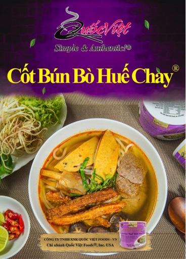 Nước dùng cô đặc Bún bò Huế chay