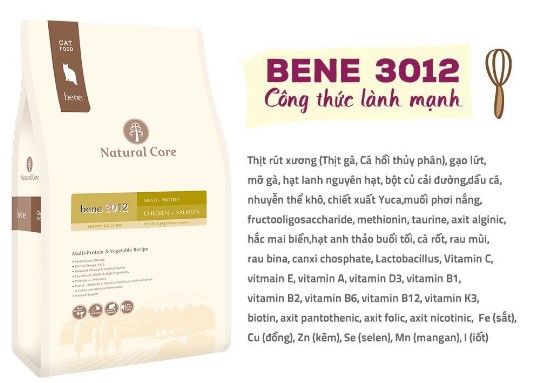 [10kg] natural core cat food