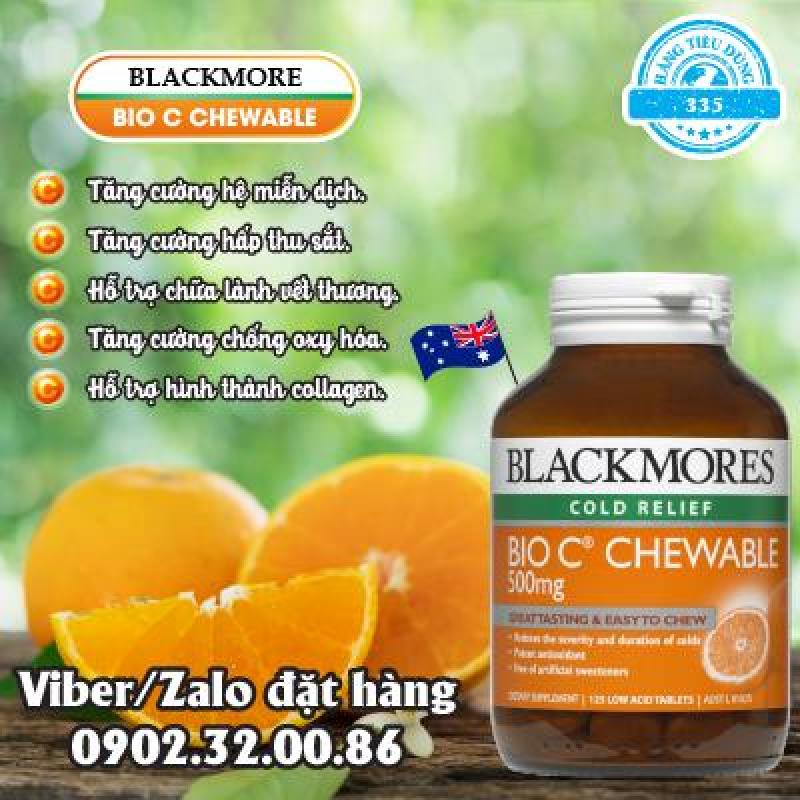 Viên bổ sung Vitamin C Blackmore Bio C 500mg nhập khẩu