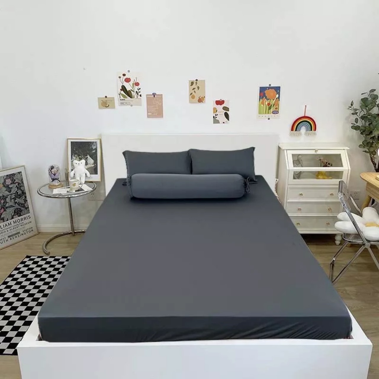 Ga thun,drap thun, ra nệm thun lạnh Hàn Quốc không áo gối