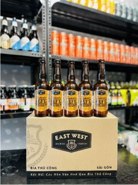 Bia thủ công East West Chai 330ml - 5.0%