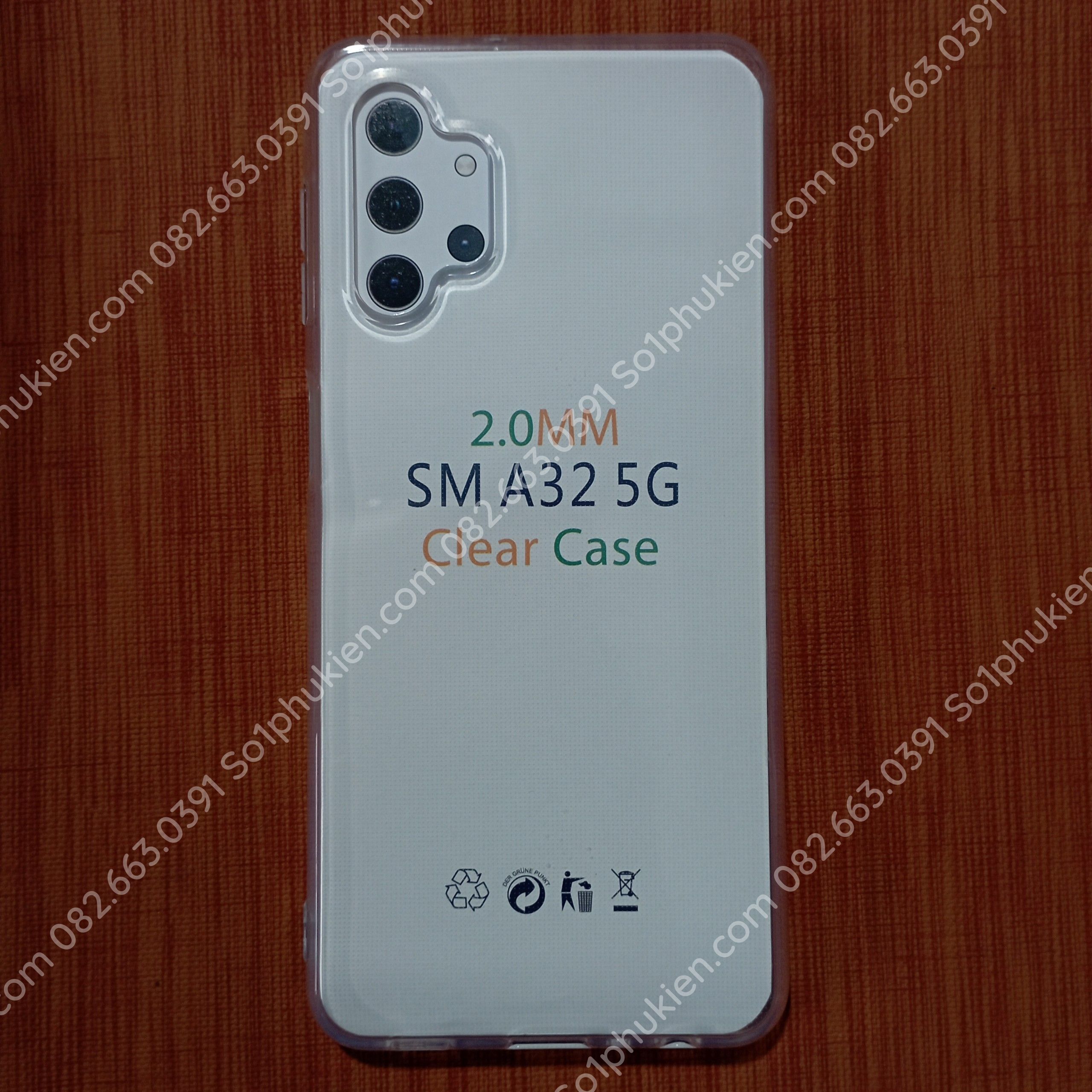 Ốp lưng Samsung Galaxy A32 5G dẻo trong cao cấp siêu bền, đẹp