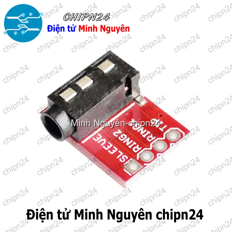[1 cái] (F25.2) Mạch ra chân Jack Audio 3.5mm - HH004540