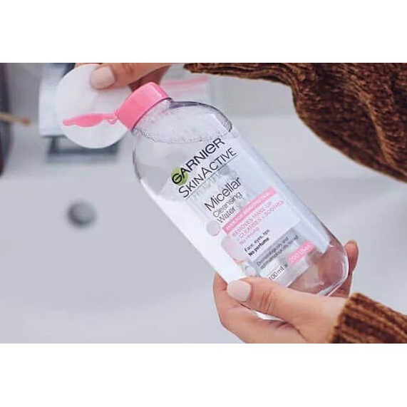 Nước Tẩy Trang Garnier Micellar Cleansing Water Pháp 400Ml