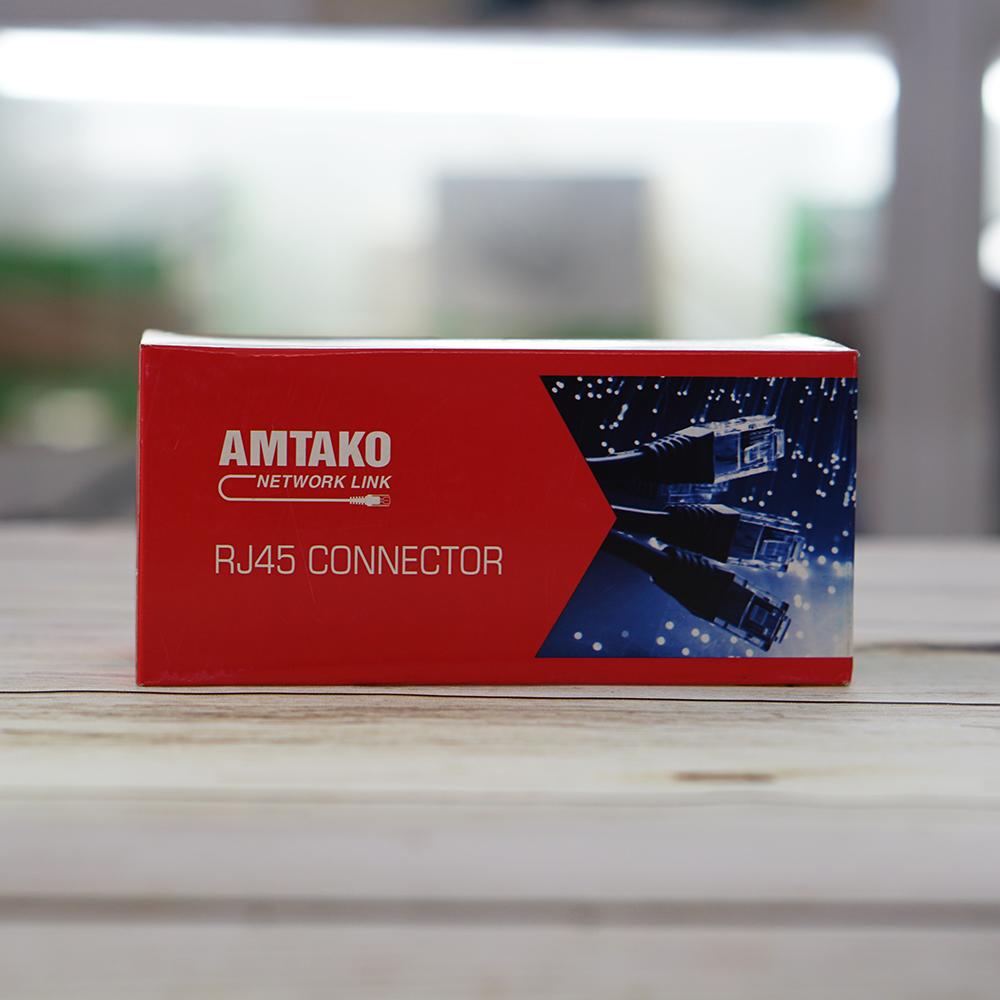 Đầu Bấm Mạng RJ45 Cat5e AMTako (100 Hạt)