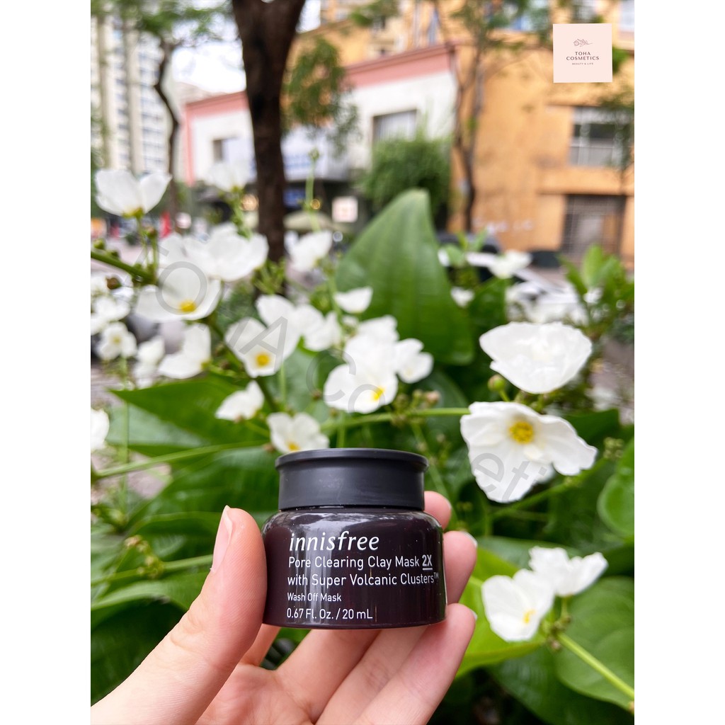 Mặt Nạ Đất Sét Innisfree Super Volcanic Pore Clay Mask 2X