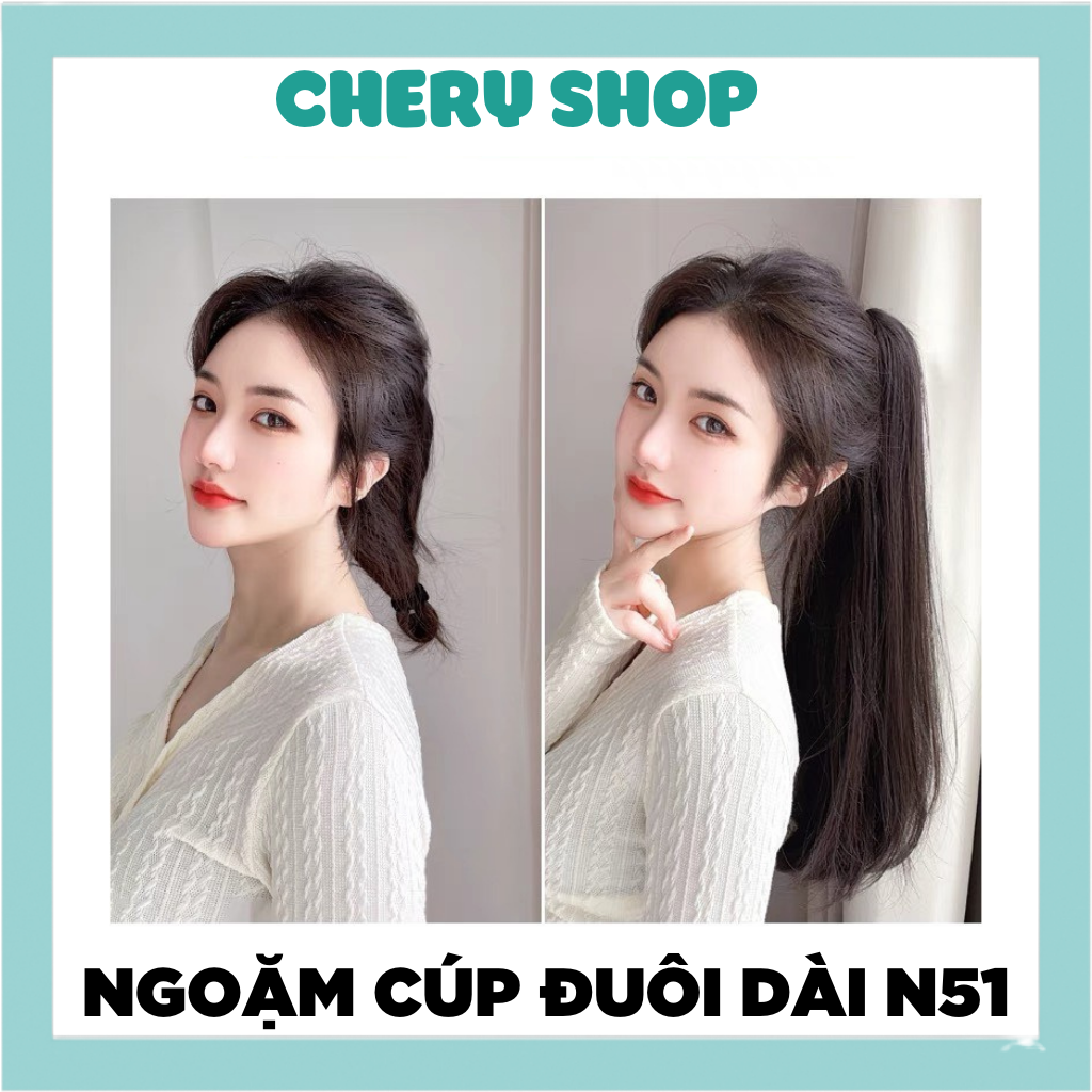 Ngoặm cúp - Tóc giả ngoặm cúp N51