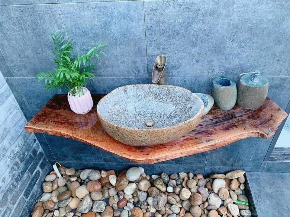 [HCM]Lavabo đá cuội