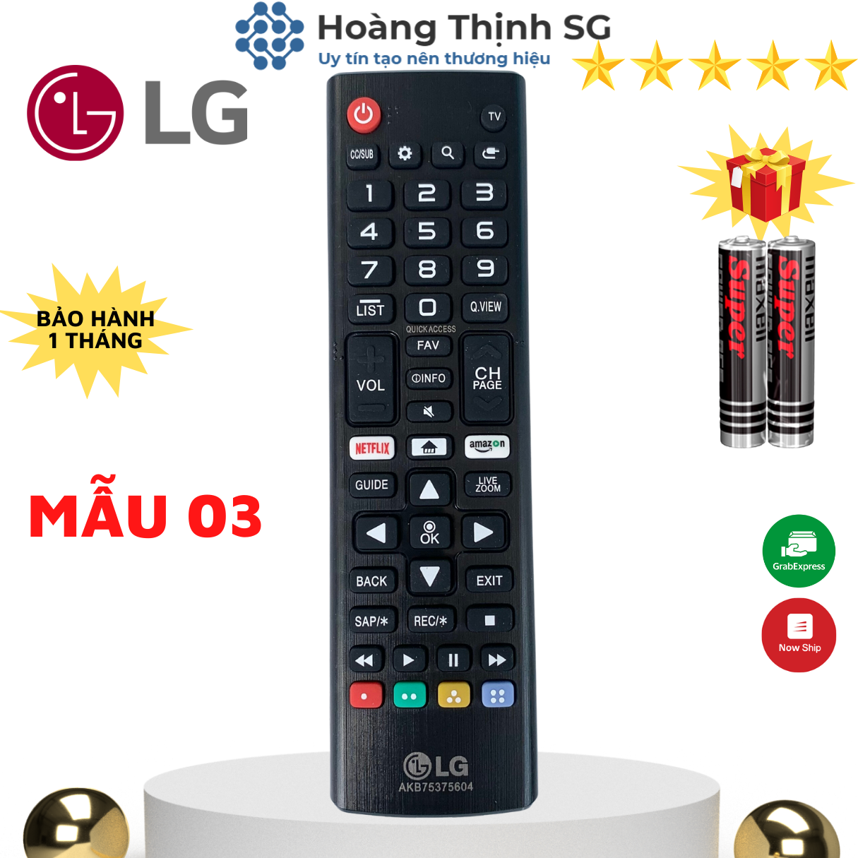 Remote điều khiển tivi LG SMART 2018, điều khiển TV LG các dòng Led / LCD - Tặng kèm pin