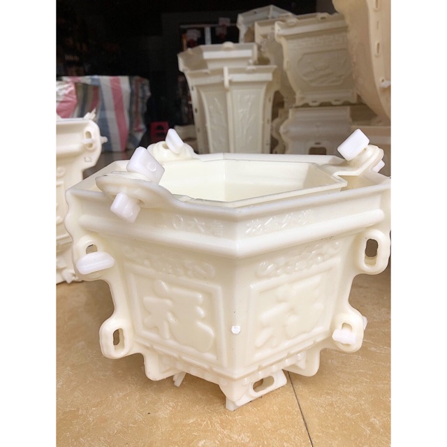 Khuôn Đúc Chậu Cảnh Abs 20x17Cm