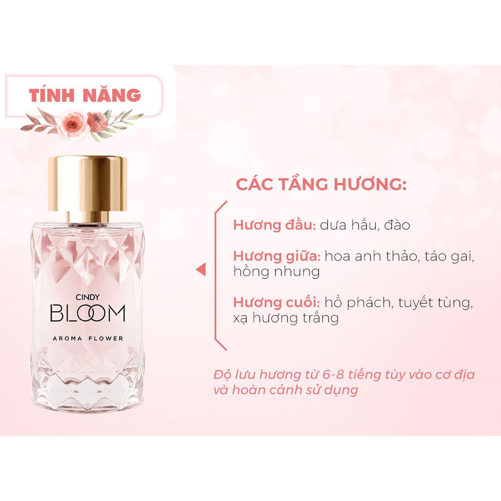 Nước Hoa Cindy Bloom 30ml