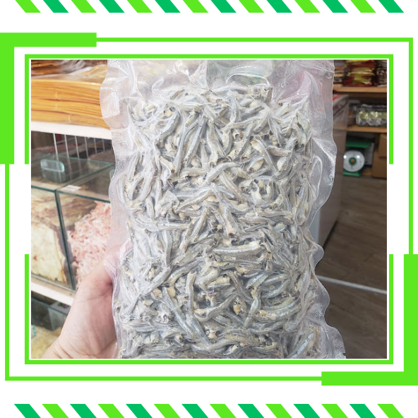 Cá Cơm Khô không đầu Nha Trang Loại 1 Hàng Xuất Khẩu, 500gr - Cá Cơm Khô Nha Trang