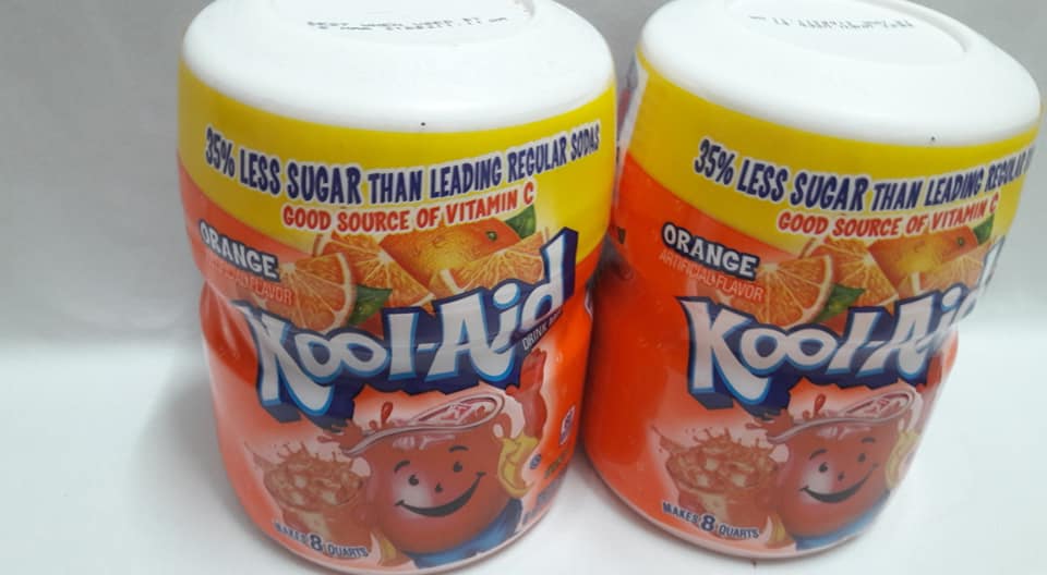 [Hcm]Orange Kool Fruit Powder - Aid - Usa 538g