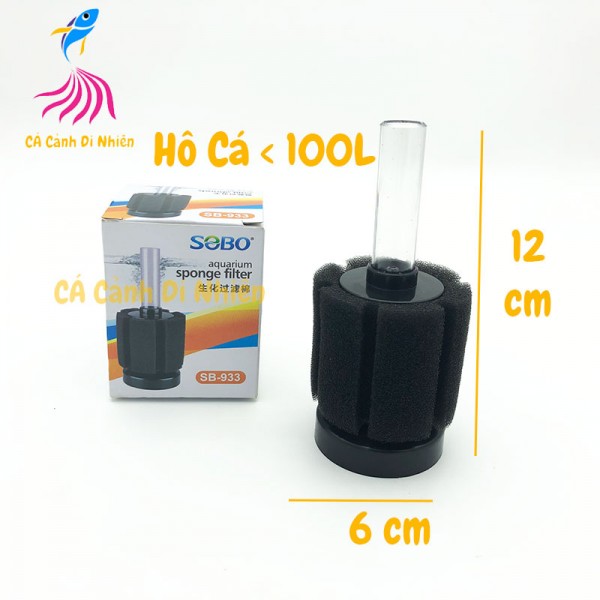 Lọc Sủi Vi Sinh Mini Sobo SB 933 (12x6cm)- Hàng Công Ty