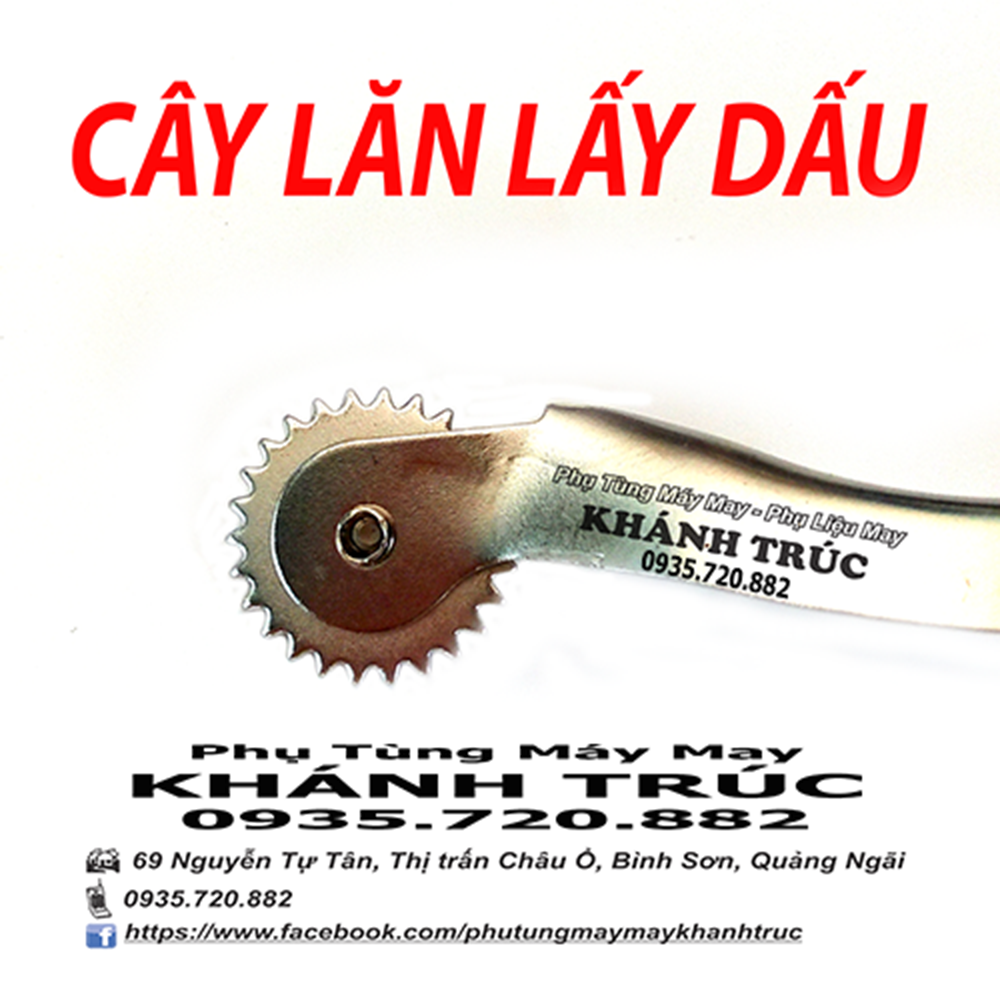 Cây lăn dấu máy may công nghiệp