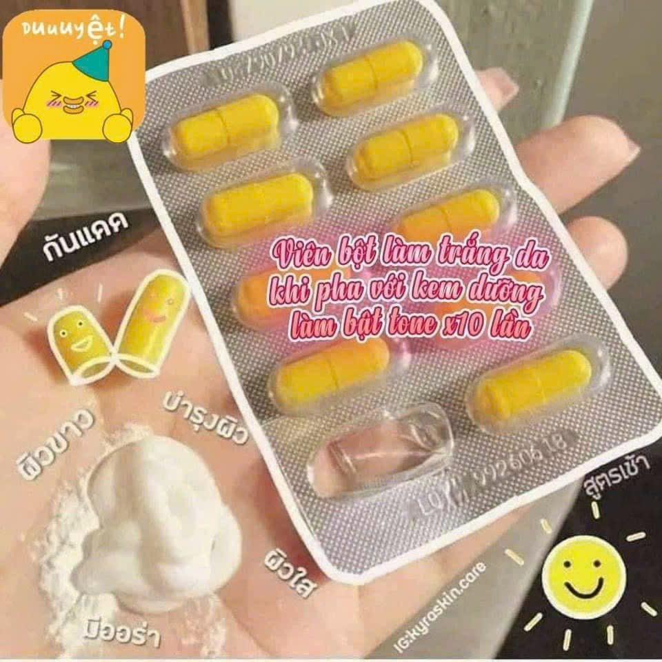 💎Viên kích trắng da Alpha Arbutin Thailand