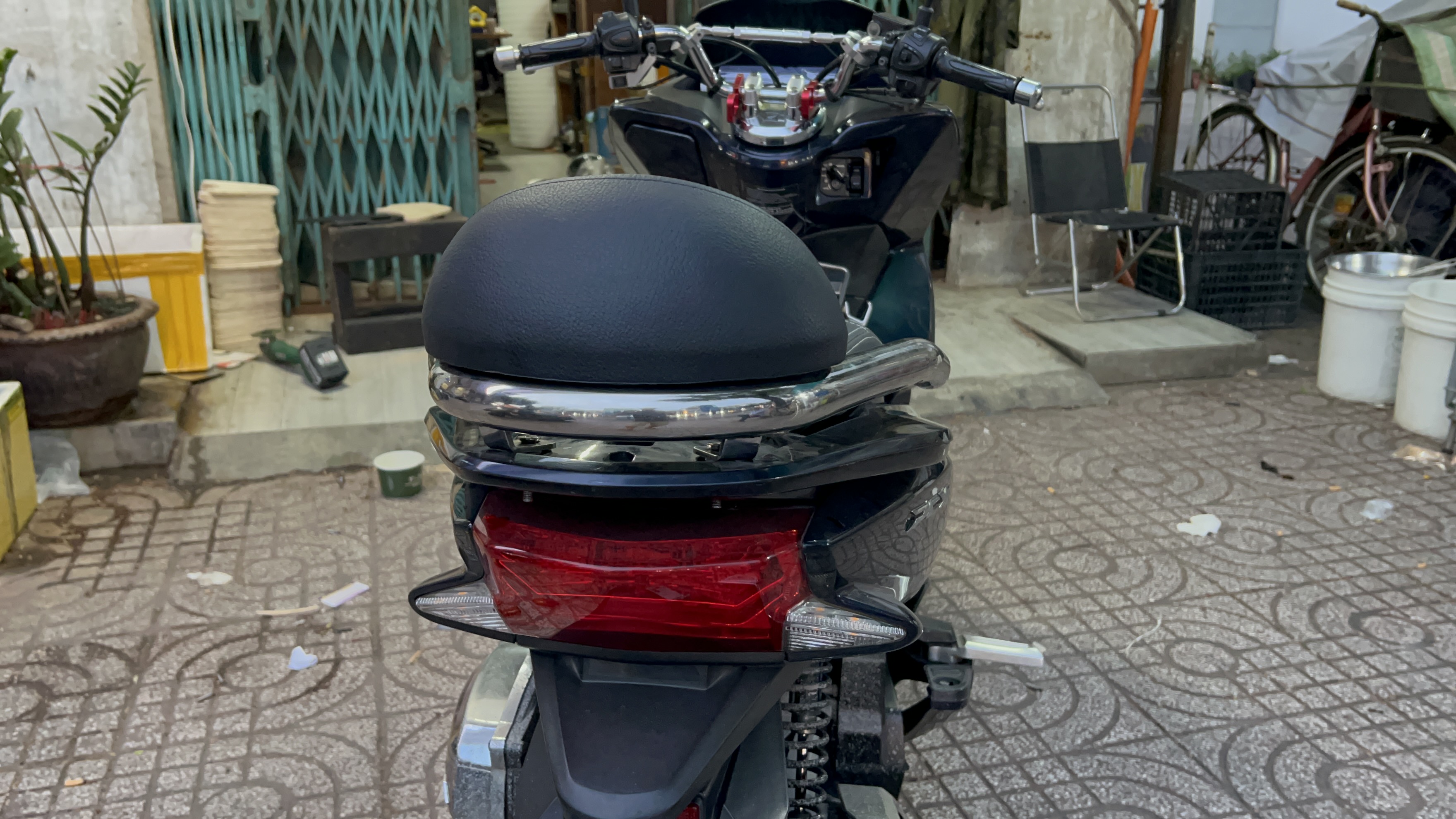 PCX 2010-2013 waist Case-New PCX backcover-static painting, CNC unique design backcover