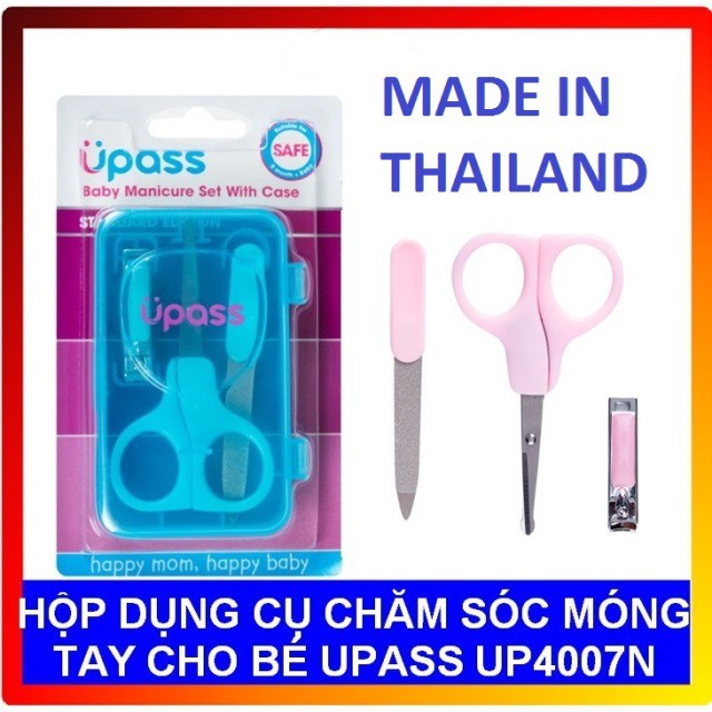Hộp dụng cụ chăm sóc móng tay cho bé upass up4007n nam3
