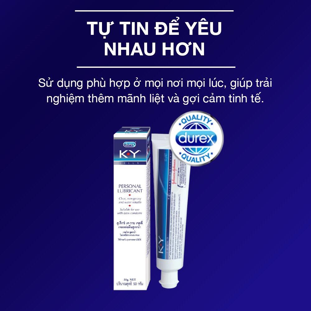 [HCM]Gel bôi trơn Durexx KY 50g - Thái Lan
