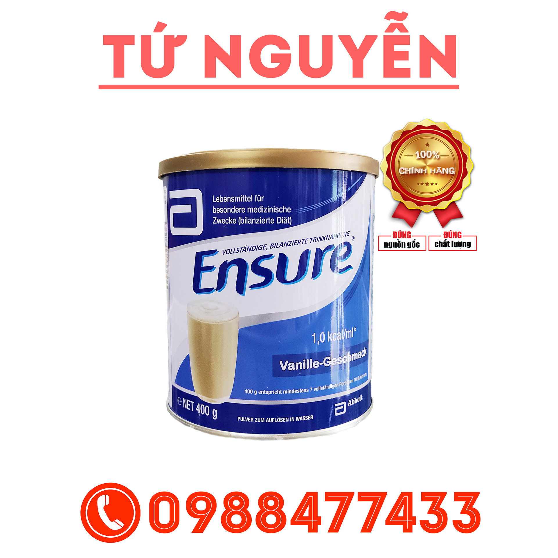 Sữa ENSURE nhập khẩu ĐỨC (400g)