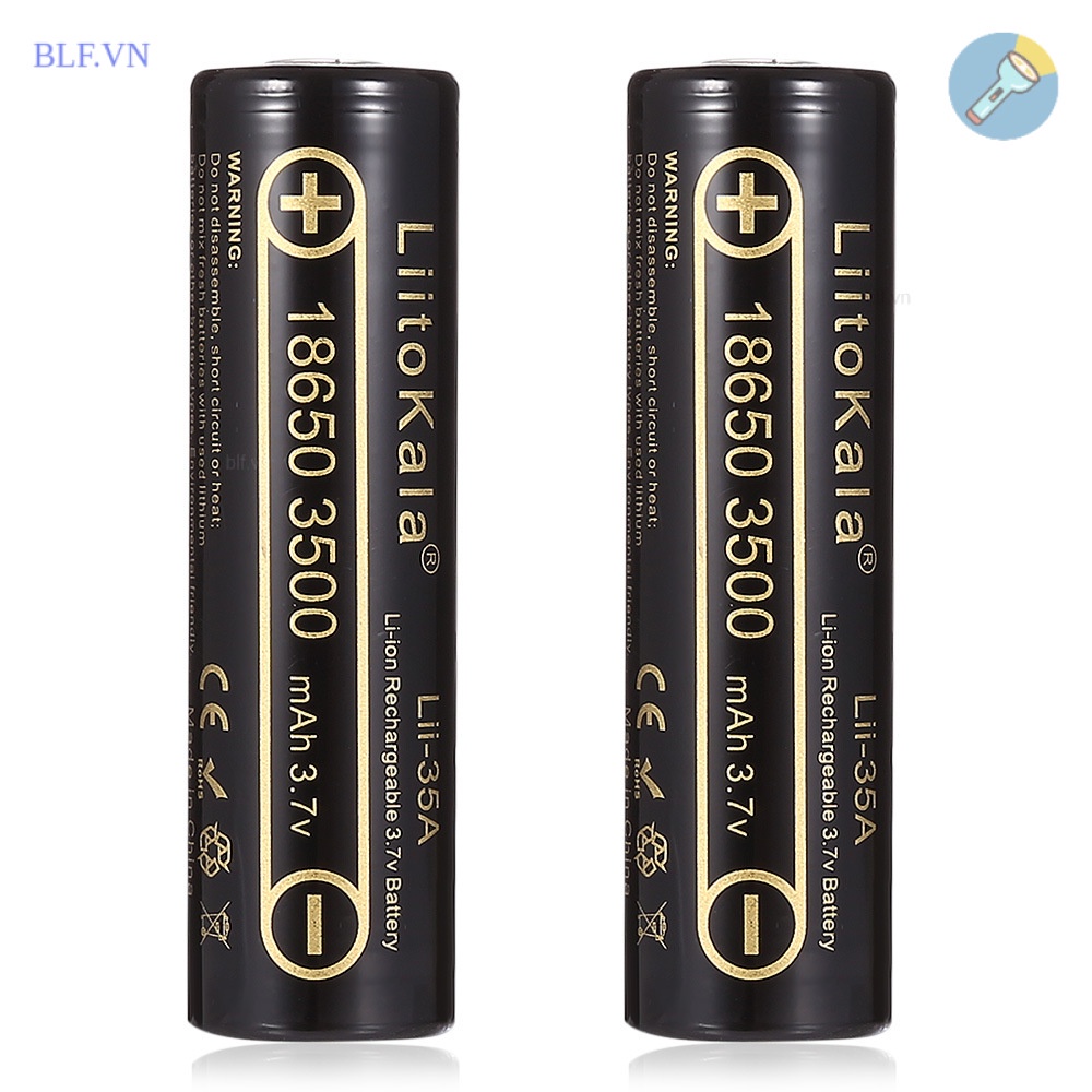 Pin sạc LiitoKala lii-35A 18650 3500mAh